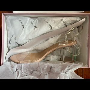 Shoe Land clear heels